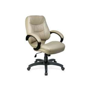  Lorell 63287 Managerial Mid Back Chair, 26 1/2 in.x28 1/2 