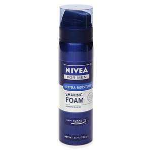  Nivea for Men Extra Moisture Shaving Foam, 8.7 oz Health 