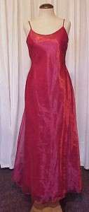 Jessica McClintock Gunne Sax Red Formal Evening Dress  