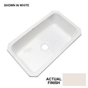  Dekor Single Basin Acrylic Undermount Kitchen Sink 58061UM 