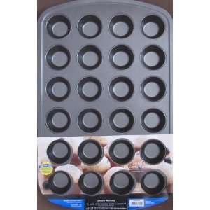  Mainstays NON STICK 24 Cup MINI MUFFIN PAN Approx. 17 x 