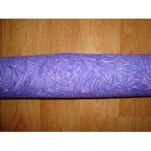   Filled with Fragrant Balsam Purple Swirl Pattern