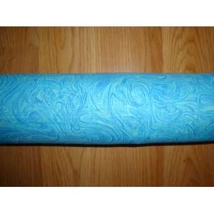   Stopper Filled with Fragrant Balsam Blue Swirl Pattern