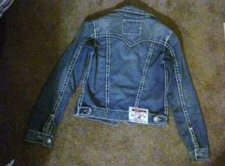   Religion Jeans Womens Jimmy Super T Denim Jacket Sz. Small  
