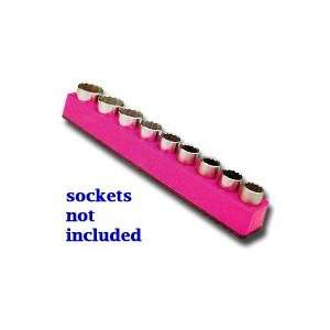  1/2 in. Drive Magnetic Pink Socket Holder 10 19mm