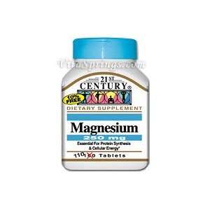  Magnesium 250 mg 110 Tablets, 21st Century Health 
