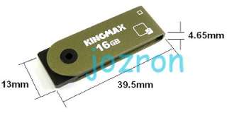 Kingmax PD 71 16GB 16G USB Flash Pen Drive Disk Swivel  