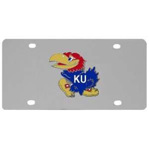  Kansas Jayhawks NCAA License/Logo Plate Sports 