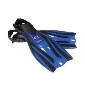  OceanPro Heron Vented Open Heel Adjustable Snorkeling Fins 