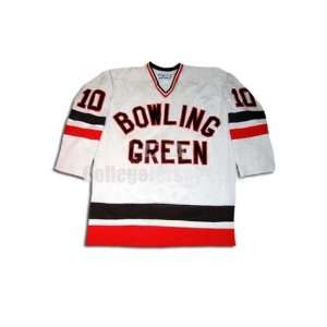   Game Used Bowling Green Stall & Dean Hockey Jersey
