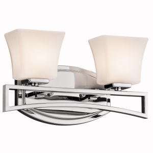  By Kichler Lighting Luciani Collection Chrome Finish Bath 
