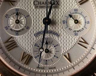 CHARMEX OF SWITZERLAND JUBILE COLLECTION CHRONOGRAPH RRP £3,500 