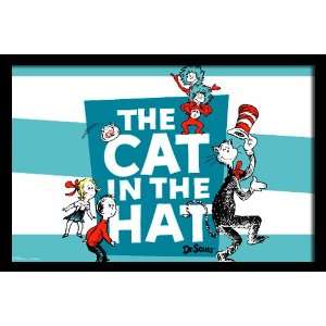  The Cat in the Hat and friends blue stripe, 20 x 30 Poster 