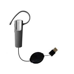  Retractable USB Cable for the Jabra BT2090 with Power Hot 