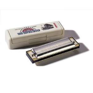   River Harp MS Harmonica in Chrome   Key of Low F# Musical Instruments