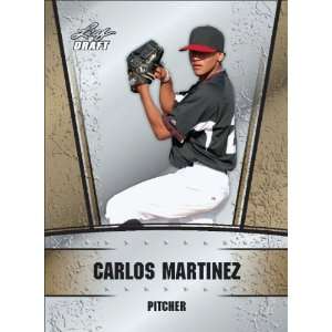  2011 Leaf Draft Gold #10 Carlos Martinez   St. Louis 