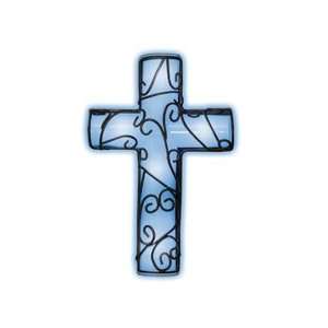  Jobar Color Changing Lighted Cross Wall Lamp