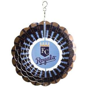   City Royals 10 Team Logo Designer Wind Spinner