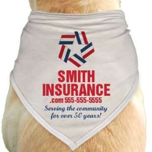  Furry Insurance Ad Custom Dog Bandana
