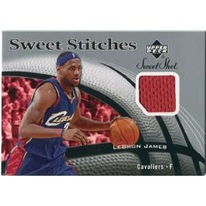   Deck Sweet Shot Stitches #LJ LeBron James SP Sports Collectibles
