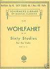 Wohlfahrt Op.45 Sixty Studies for Violin Book 1