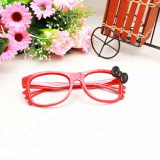 Hello Kitty bow Style Lovely Kawaii Frame Glasses Cosplay For the 