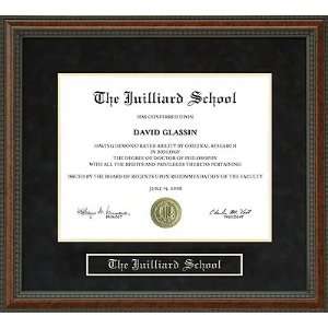 The Juilliard School Diploma Frame 