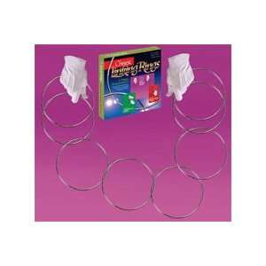  Linking Rings 8 Double Coated Metal Magic Trick Street 