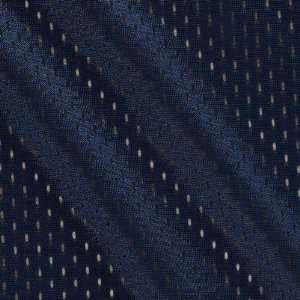  62 Wide Jump Shot Nylon Athletic Mesh Navy Fabric By The 