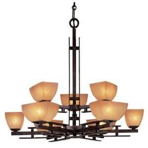  Lineage Collection 32 3/4 Wide Two Tier Chandelier