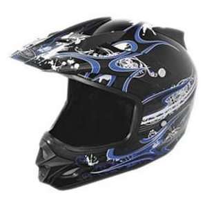  Cyber Helmets UX 25 HAVOC BLUE XLG MOTORCYCLE Off Road 