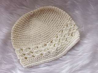 Cotton Crochet Knitted Kufi Hat Beanie Bonnet 0 6 years  