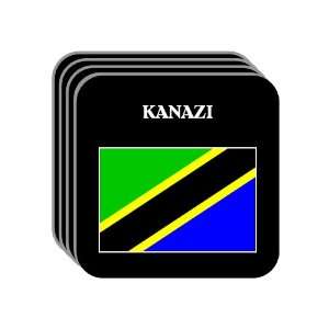  Tanzania   KANAZI Set of 4 Mini Mousepad Coasters 