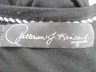 PATTERSON J KINCAID Black Long Sleeve Shirt Top Sz L  