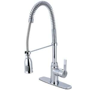   single handle pull down sprayer kitchen faucet