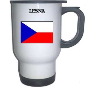  Czech Republic   LESNA White Stainless Steel Mug 