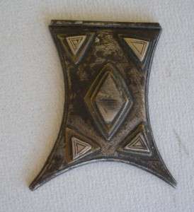 Old Tuareg Tcherot Talisman Amulet traditional design  