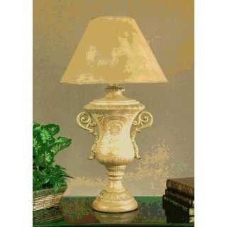  Legacy Lighting 1502TL 18P Decorative Porcelain Table Lamp 