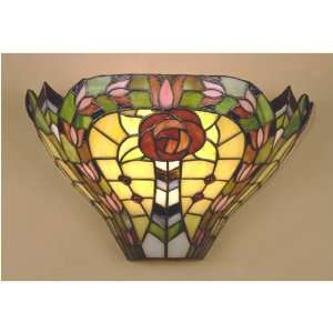  Dale Tiffany Kenley Stained Glass Wall Sconce