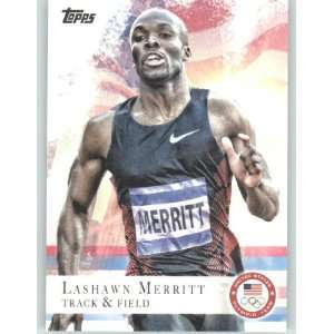 com 2012 Topps US Olympic Team Collectible Card # 22 Lashawn Merritt 