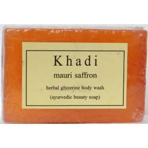  Khadi Hand Made Saffron Soap Bar 4.5 oz   8 Fragrances 