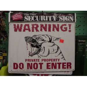 SIGN WARNING PRIVATE PROPERTY DO NOT ENTER  Kitchen 