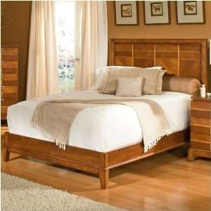  Butler Lake Shore King Panel Bed in Amber