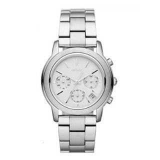   DKNY Silver Dial Chronograph Stainless Steel Ladies Watch NY8262 DKNY