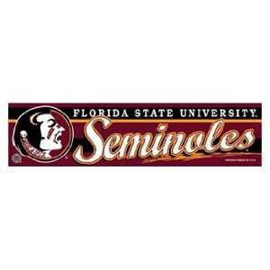  Florida State Seminoles FSU Bumper Sticker Decal Sports 