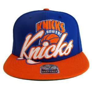  New York Knicks 2 Tone Slam Dunk Retro 47 Snapback Cap Hat 