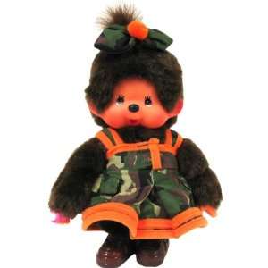  Monchhichi Girl in Camoflage (Military) Toys & Games