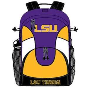 LSU Tigers NCAA Backpack with Team Logo 