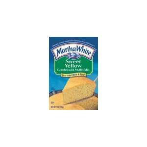 Martha White Cornbread & Muffin Mix   Sweet Yellow   7 oz (Pack of 12 