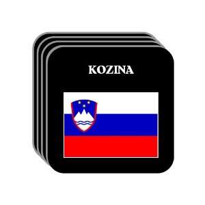  Slovenia   KOZINA Set of 4 Mini Mousepad Coasters 